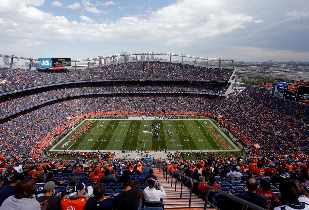 Mile High Stadium in Denver, Colo.