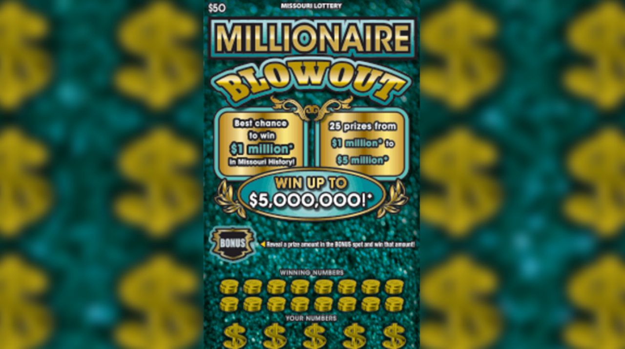 Millionaire Blowout scratchers game