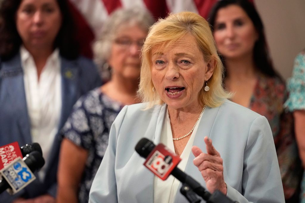 Maine Gov. Janet Mills. (AP Photo/Robert F. Bukaty, file)