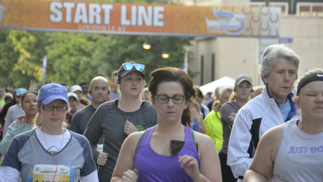 A picture from the miniMarathon/Marathon from April 27, 2019 (File Photo)