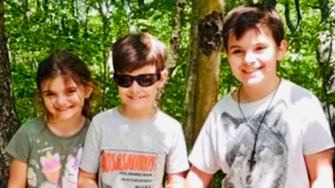 From left, Ariana, Lucas and Jonathan Wright. (Medina County Sheriff's Office)