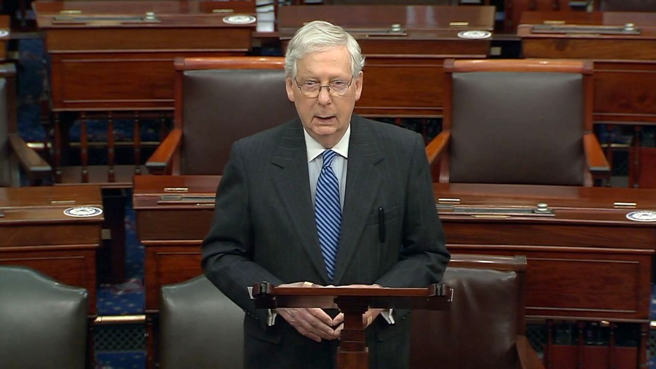 Senate Majority Leader Mitch McConnell.