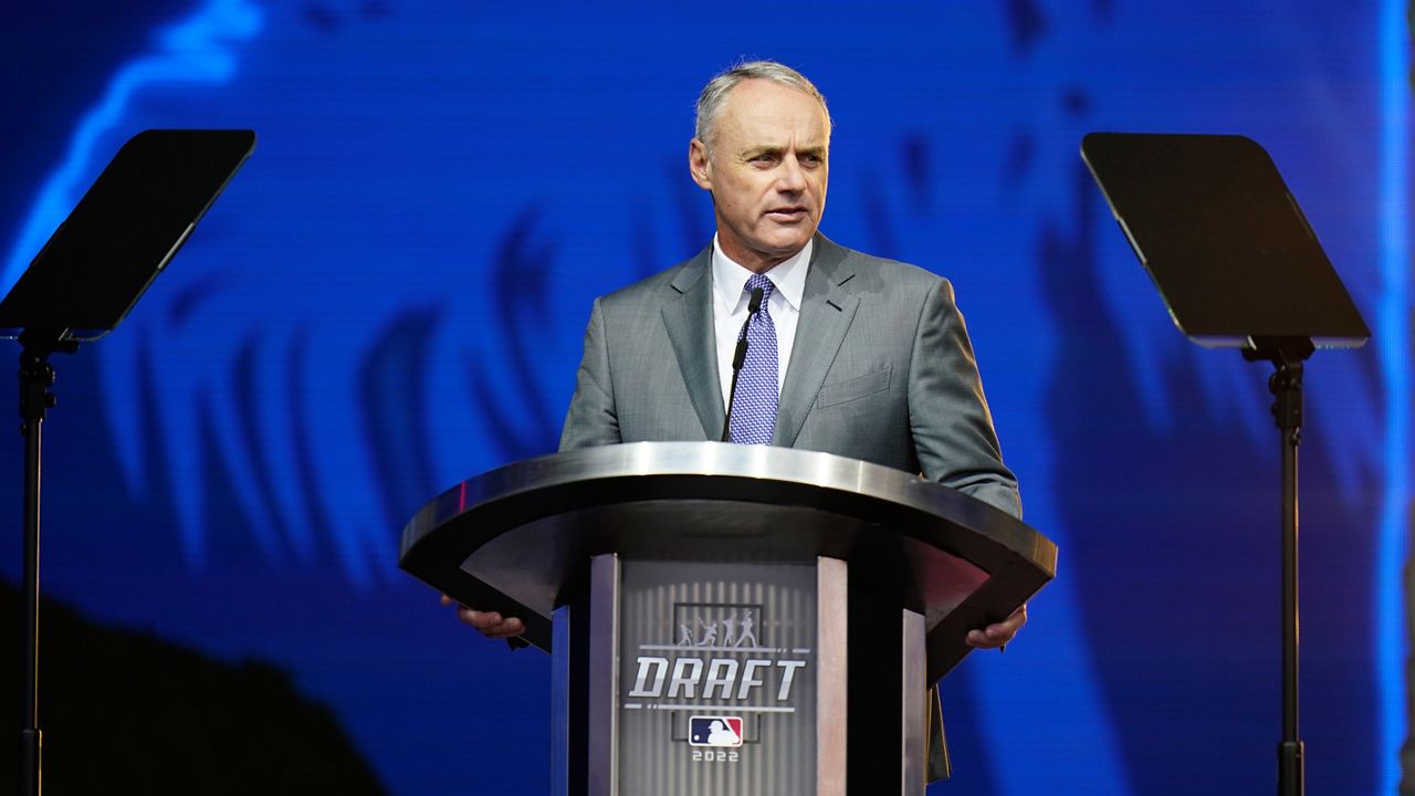 MLB has no plans to strip Astros, Red Sox of World Series titles, says  commissioner Rob Manfred - ABC13 Houston