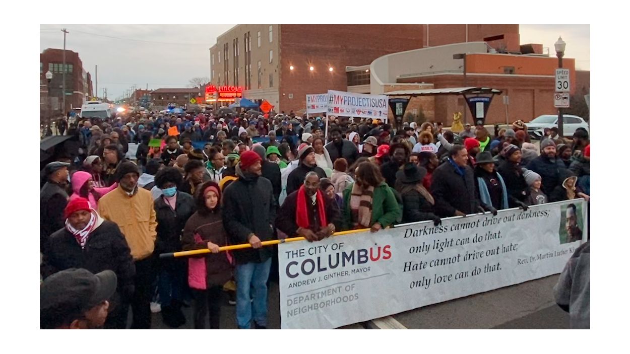 Columbus honors Dr. Martin Luther King Jr. with parade