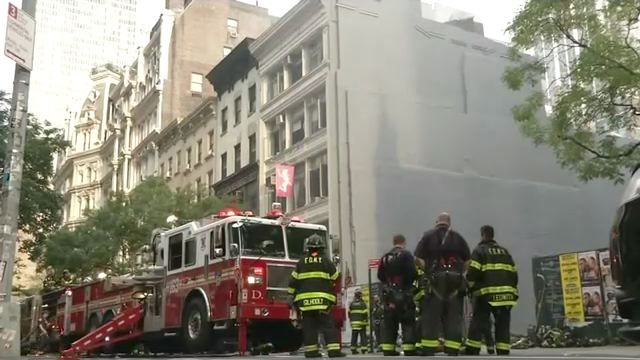 Ten Firefighters Injured in All-Day Battle Against Stubborn Midtown Blaze