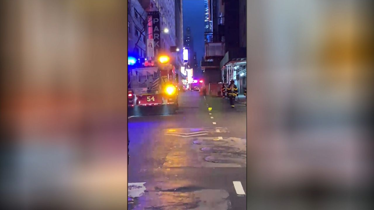 Times Square manhole fire