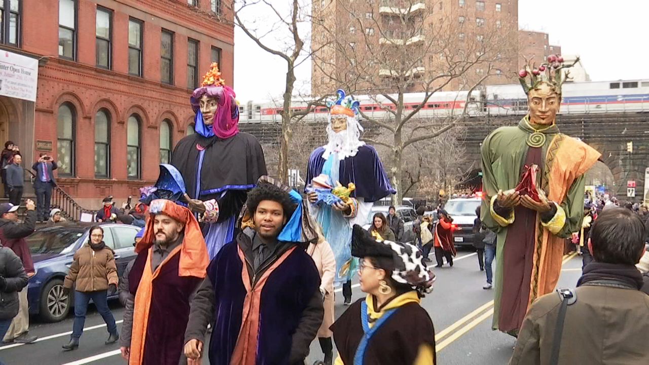 Three Kings Day Parade Marches Through East Harlem