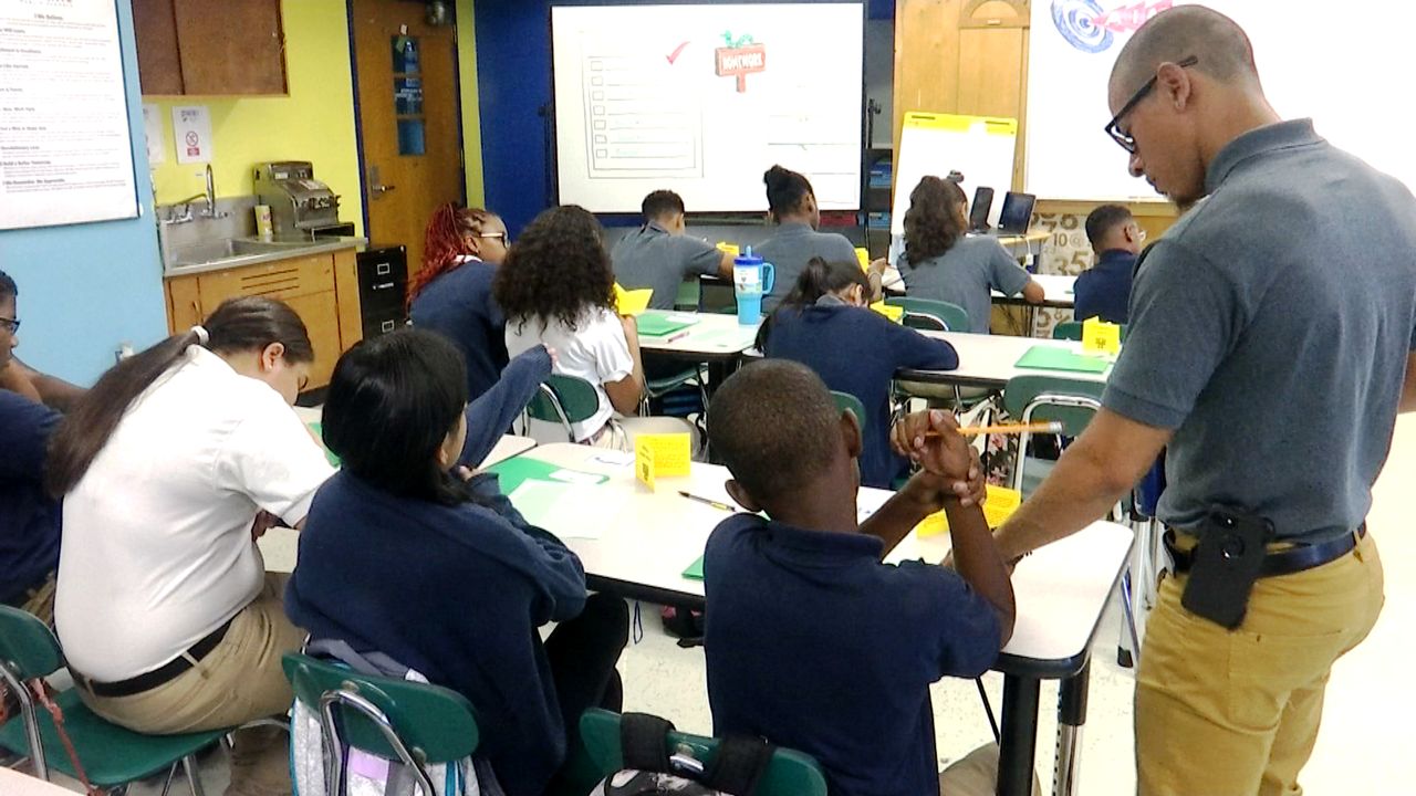 Classes are already in session for some NYC students