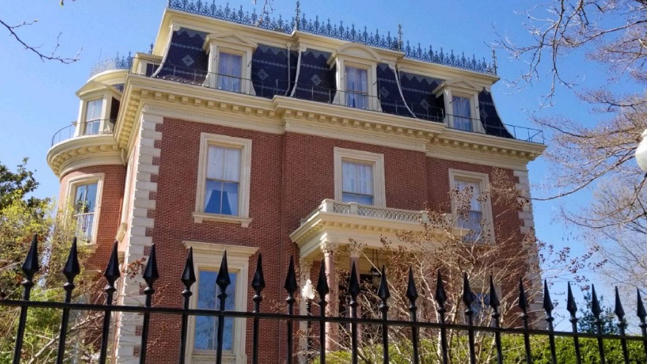 The Missouri Governor's mansion in Jefferson City, Mo. (Spectrum News/Gregg Palermo)