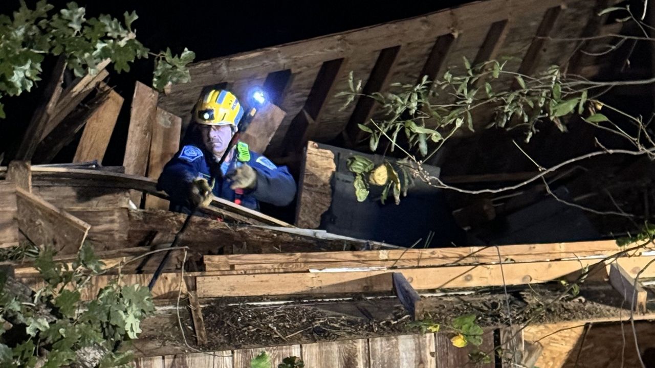 Missouri Task Force 1 assisting with search and rescue efforts in Georgia after Hurricane Helene. (Courtesy: Boone County Fire Protection District)