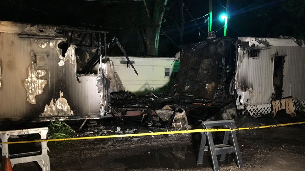 Woman, 89, Escapes As Flames Tear Through Tampa Mobile Home