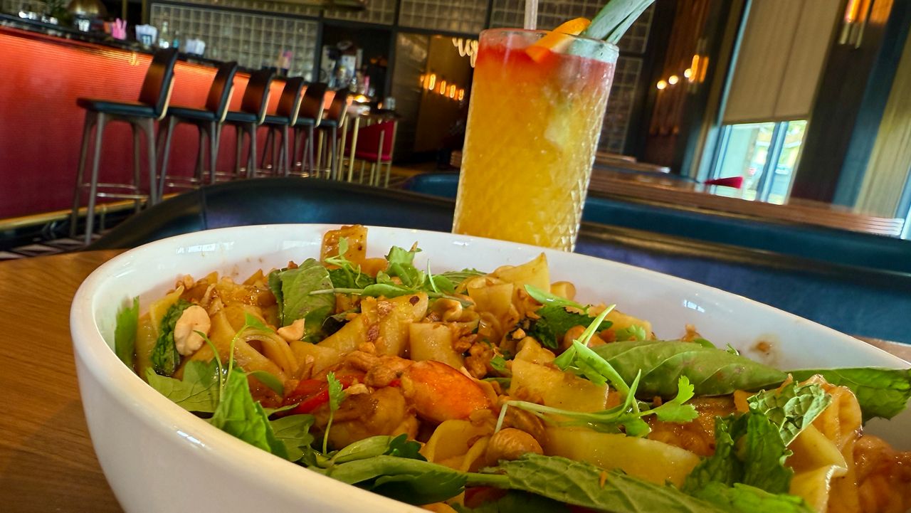 Moderne Bar’s seafood pappardelle fuses Japanese, Peruvian cuisine