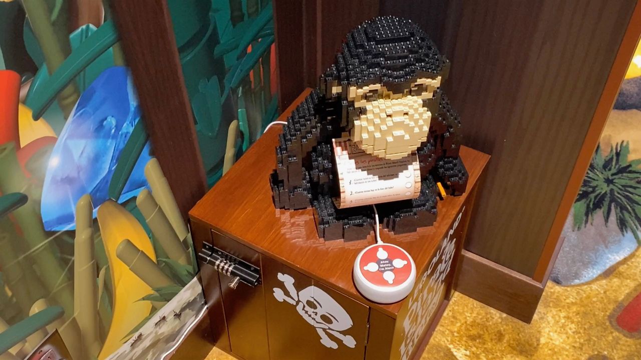 Legoland Pirate Hotel Tour from treasure hunts to jail