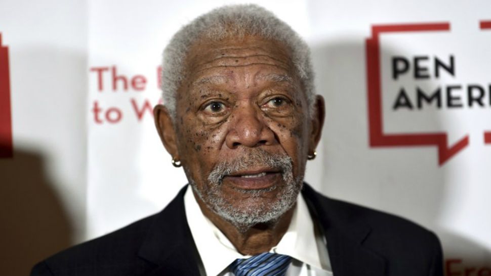 FILE - In this May 22, 2018 file photo, actor Morgan Freeman attends the 2018 PEN Literary Gala in New York. Freeman is apologizing to anyone who may have felt “uncomfortable or disrespected” by his behavior. His remarks come after CNN reported that multiple women have accused him of sexual harassment and inappropriate behavior on movie sets and in other professional settings. (Photo by Evan Agostini/Invision/AP, File)