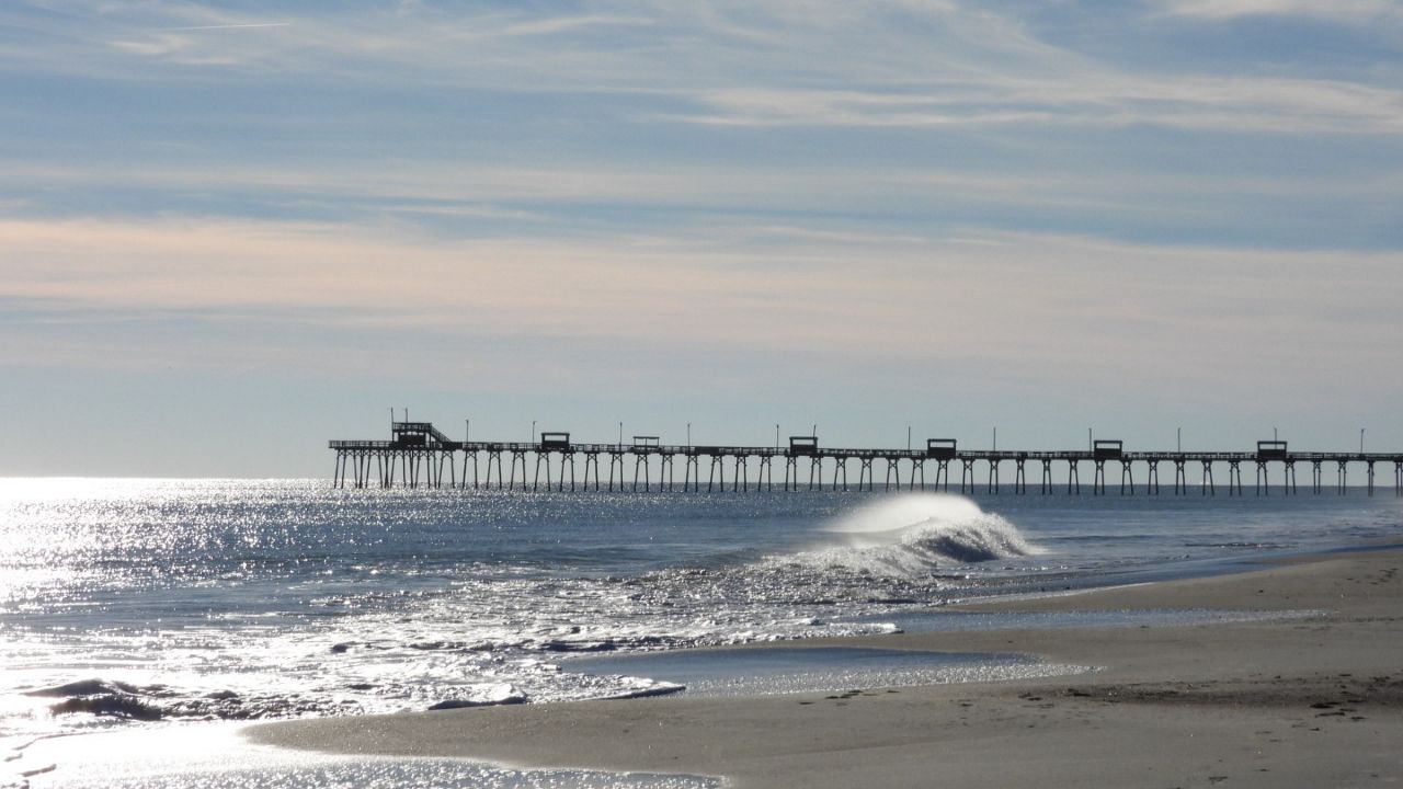 Coquina Beach on the Outer Banks of North Carolina near Bodie Island. (Getty Images)