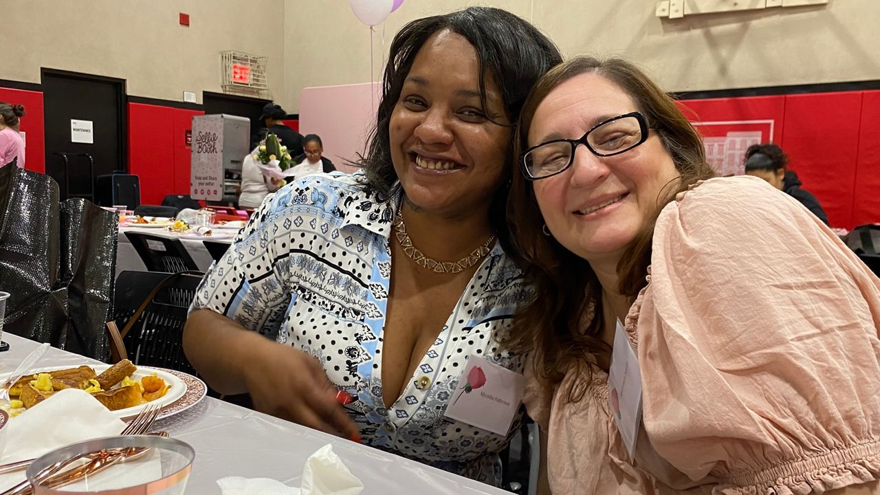 Early Mother's Day brunch for single mothers, grandmothers