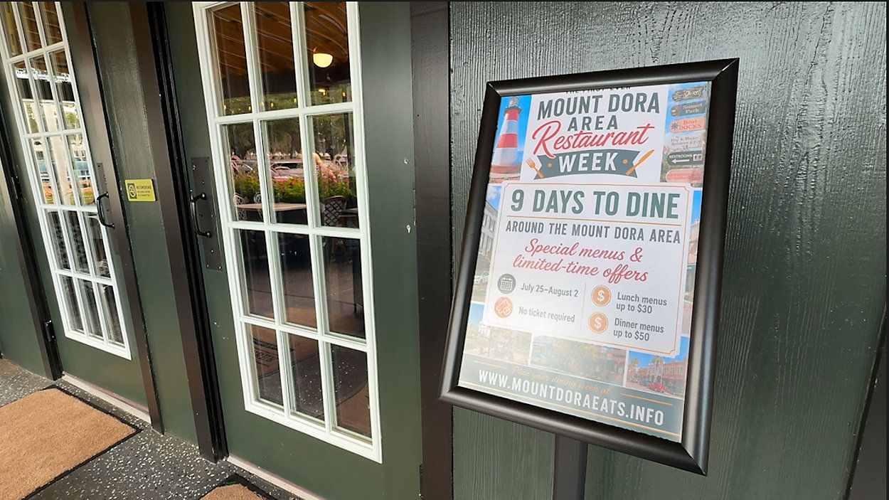 Mount Dora Chamber launches 1st Restaurant Week across 4 communities
