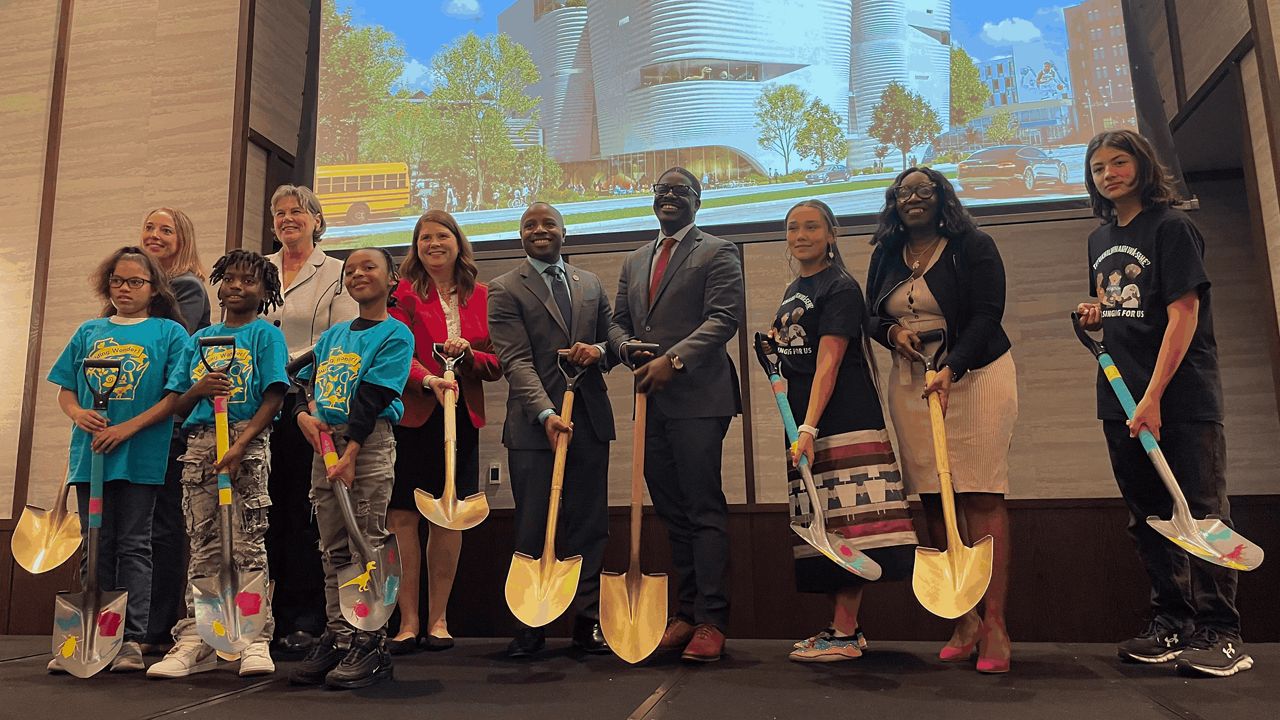 leaders break ground