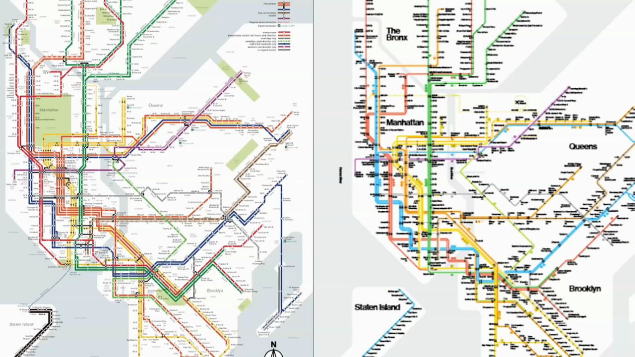 Man Who Created His Own Subway Map Has Dispute With Mta