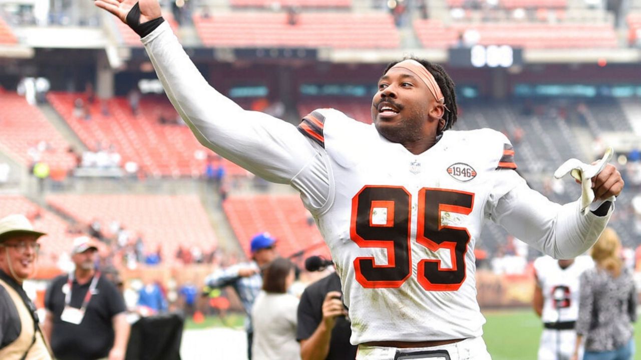 Myles Garrett. (AP Photo)