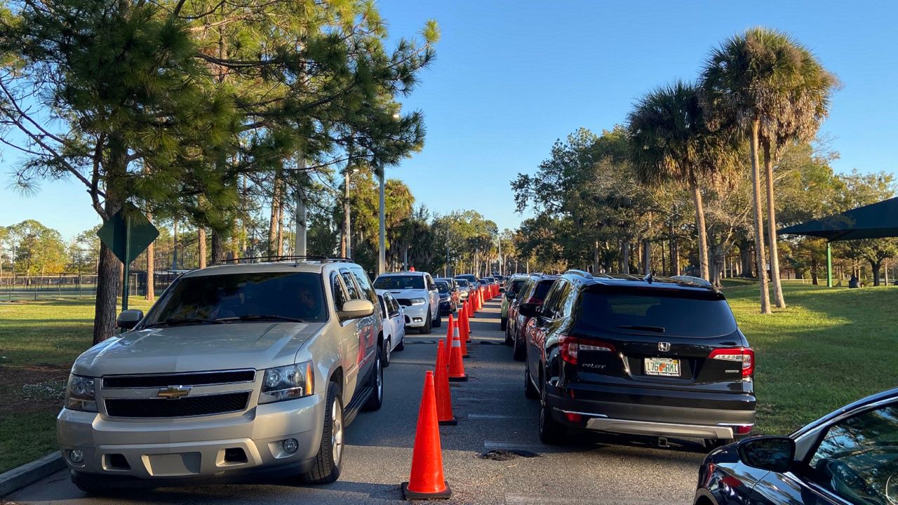 Barnett Park was closed Friday and Saturday for Christmas Eve and Christmas Day, so staff members here say that’s just one reason for Sunday's traffic. (File image)