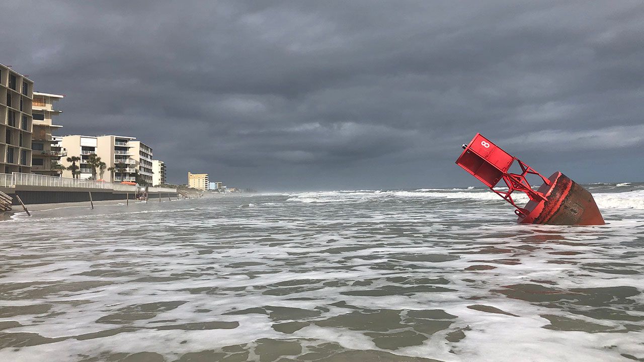 Photos Beached Buoy Washed Away From Hilton Head By Dorian