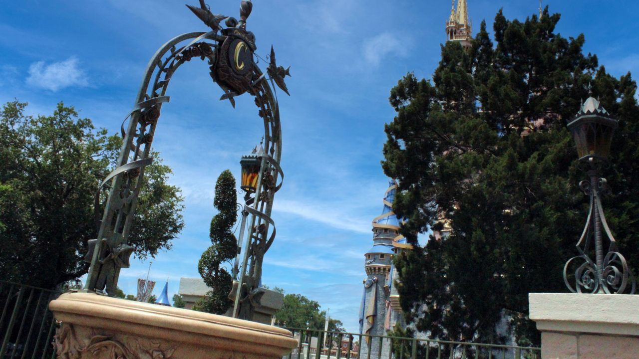 The wishing well near Cinderella Castle at Magic Kingdom. (Photo courtesy: Disney)