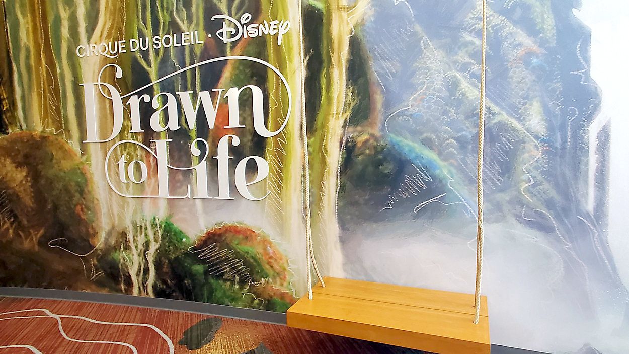 Cirque du Soleil's "Drawn to Life" show at Disney Springs is on a scheduled break through May 23. The 90-minute show, which debuted in November, will return on May 24. (Spectrum News/Ashley Carter)