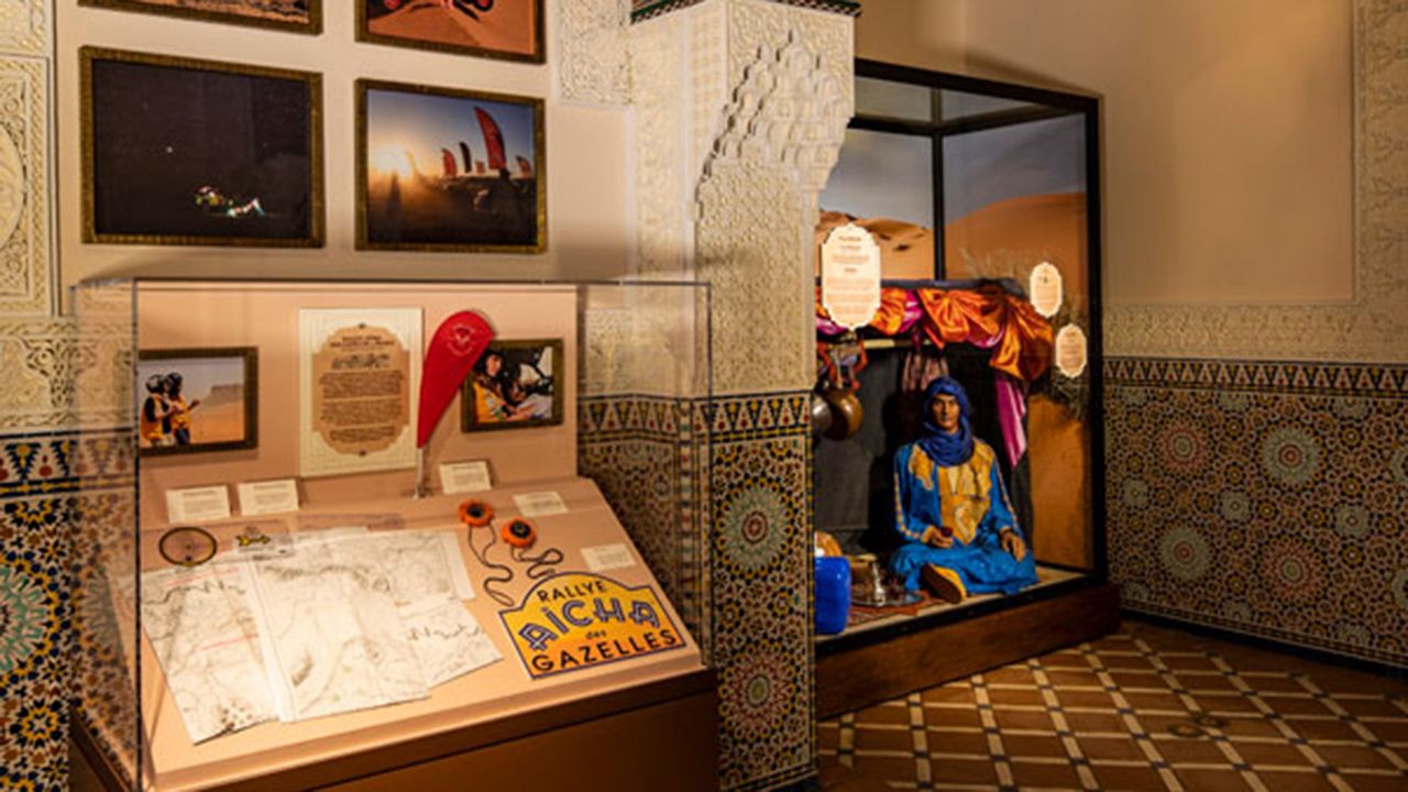 A new exhibit called "Race Against the Sun: Ancient Technique to Modern Competition" has opened at the Morocco pavilion at Epcot. (Courtesy of Disney Parks)
