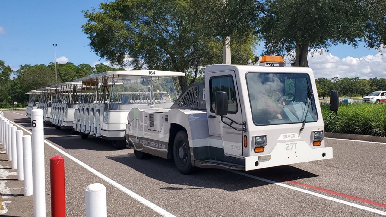 Disney's Parking Trams, Buses, and Monorails Get Updated - Orlando