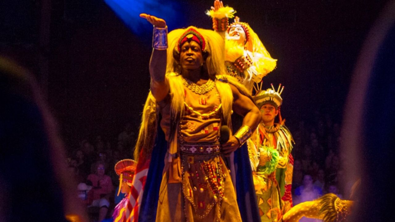 "Festival of the Lion King" at Disney's Animal Kingdom. (Disney)