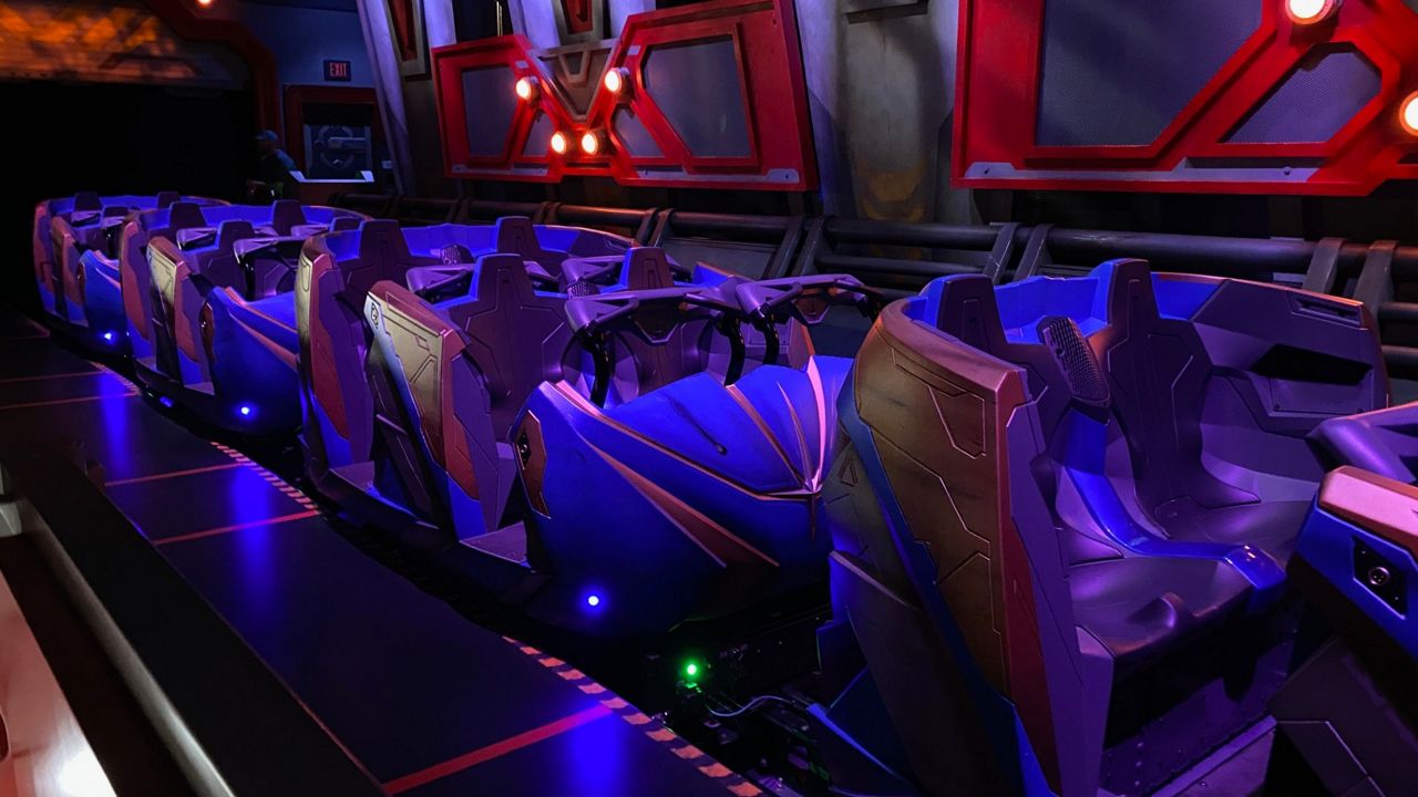 Guardians of the Galaxy: Cosmic Rewind at EPCOT. (File)