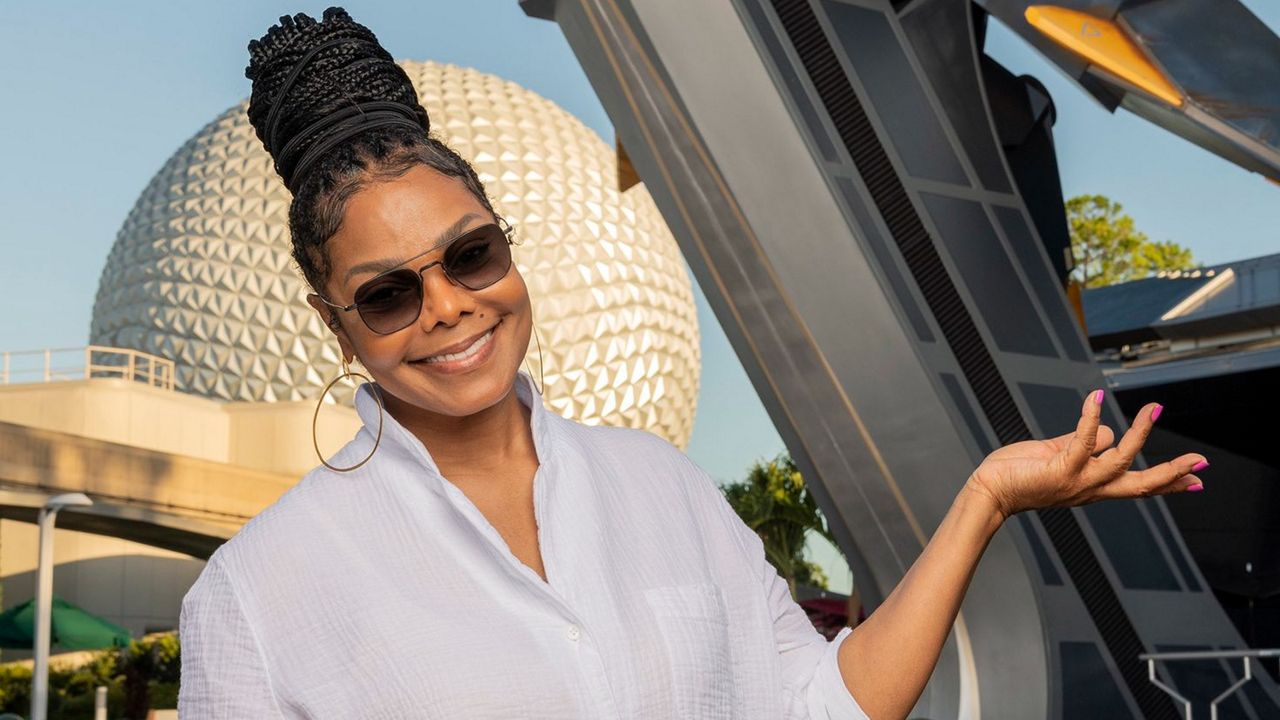 Janet Jackson recently visited Walt Disney World and spent time at Epcot. (Photo: Disney)