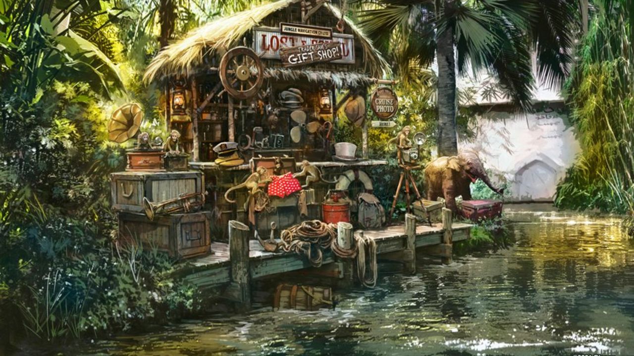 Disney releases concept art for new Jungle Cruise scene