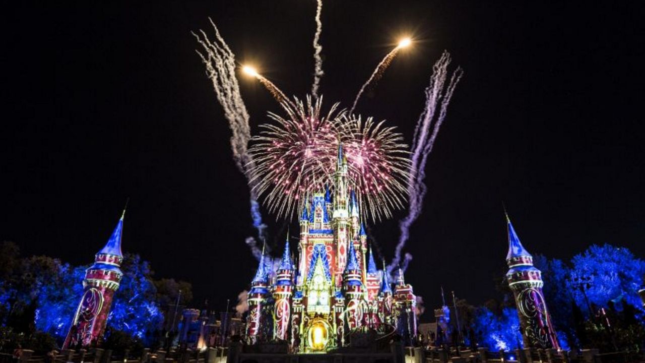Disney's Happily Ever After fireworks show at Magic Kingdom. (Courtesy: Mariah Wild/Disney)