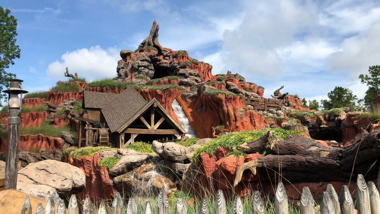 Splash Mountain at Magic Kingdom at Walt Disney World Resort. (Ashley Carter/Spectrum News)