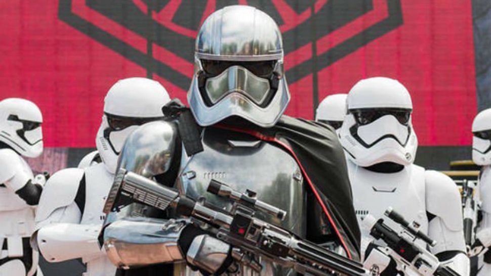 Captain Phasma and her squad of stormtroopers at Disney's Hollywood Studios. (Courtesy of Disney Parks)