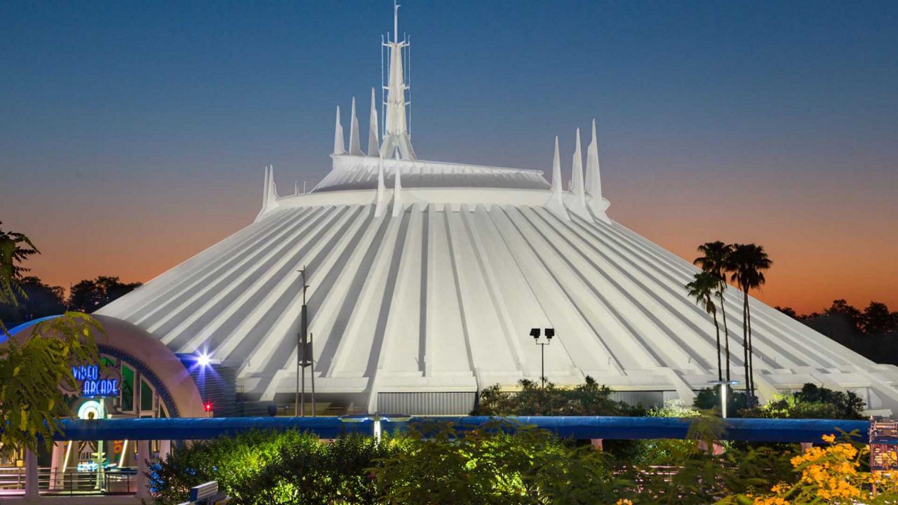 Space Mountain at Disney's Magic Kingdom Park. (Courtesy of Disney Parks)