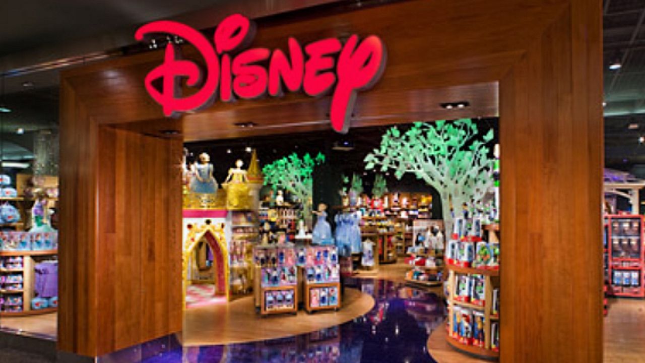 Disney will begin closing dozens of its Disney store locations this year. (Courtesy of Disney)