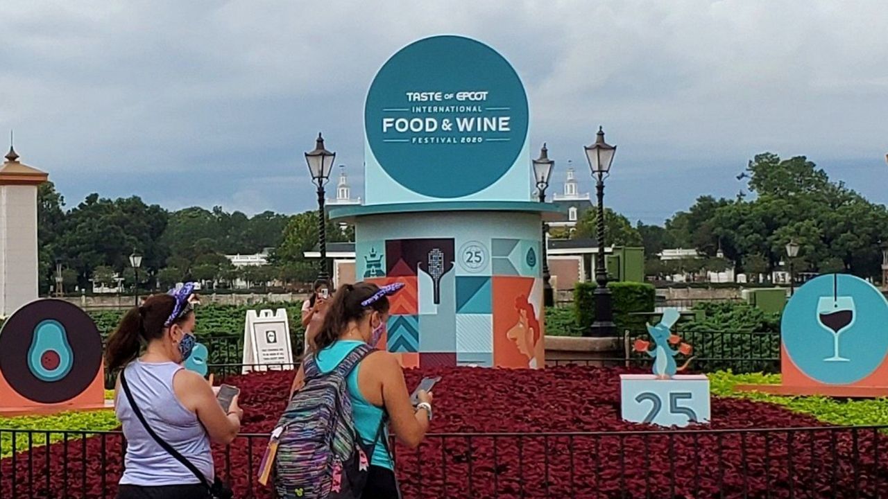 Taste of Epcot International Food & Wine Festival. (Ashley Carter/Spectrum News)