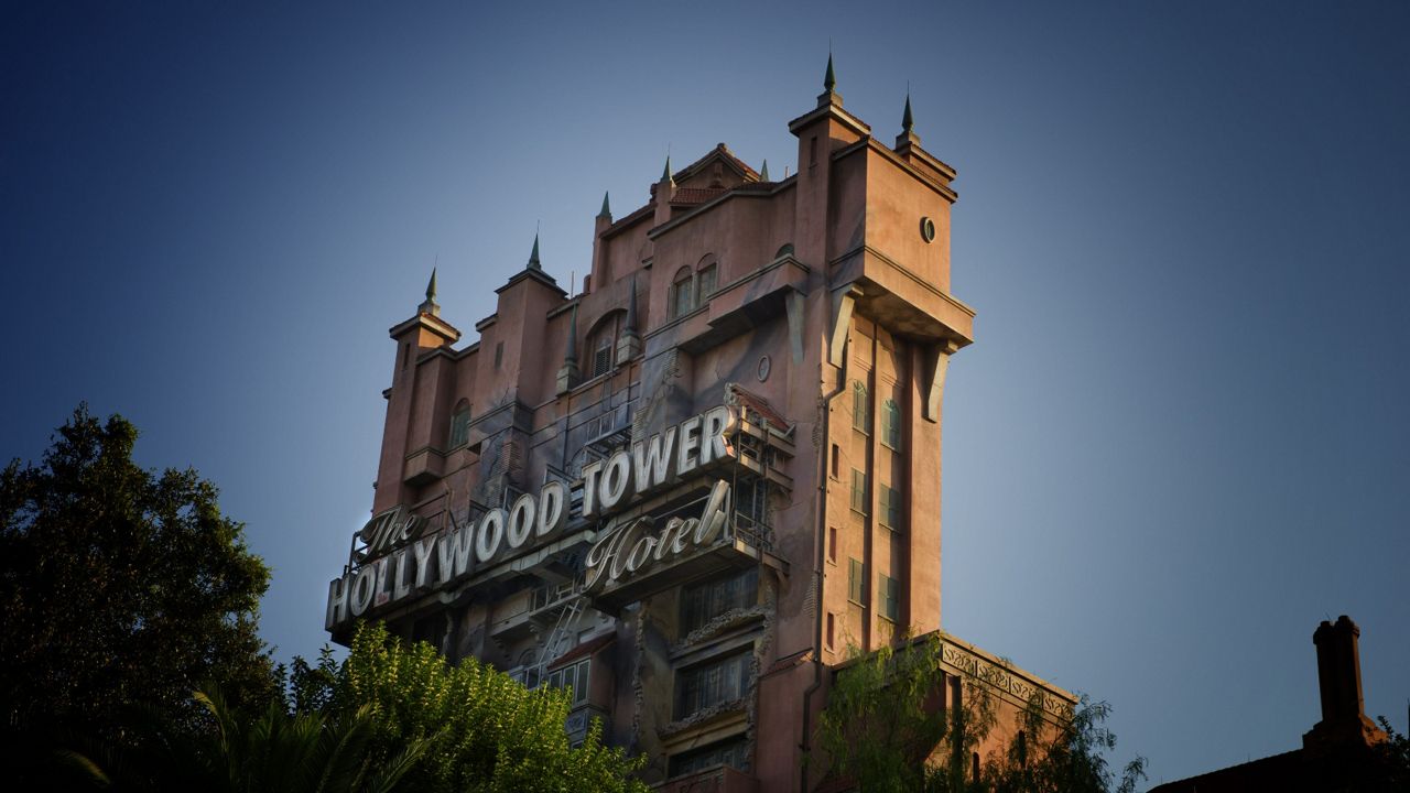 The Twilight Zone Tower of Terror. (Disney)
