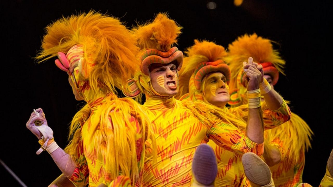 The tumble monkeys act will return to "Festival of the Lion King" at Disney's Animal Kingdom on July 16, Disney announced. (Photo: Disney)