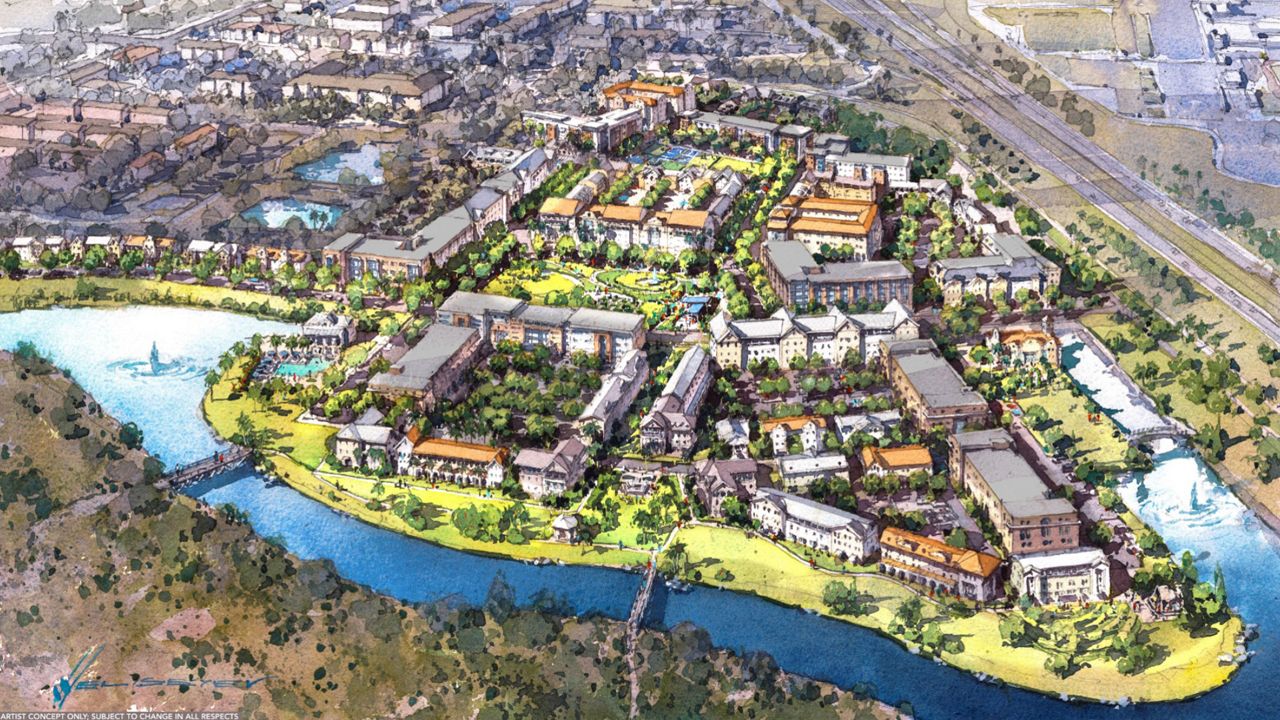Artist rendering of Disney World's planned affordable housing development in southwest Orange County. (Photo: Disney)