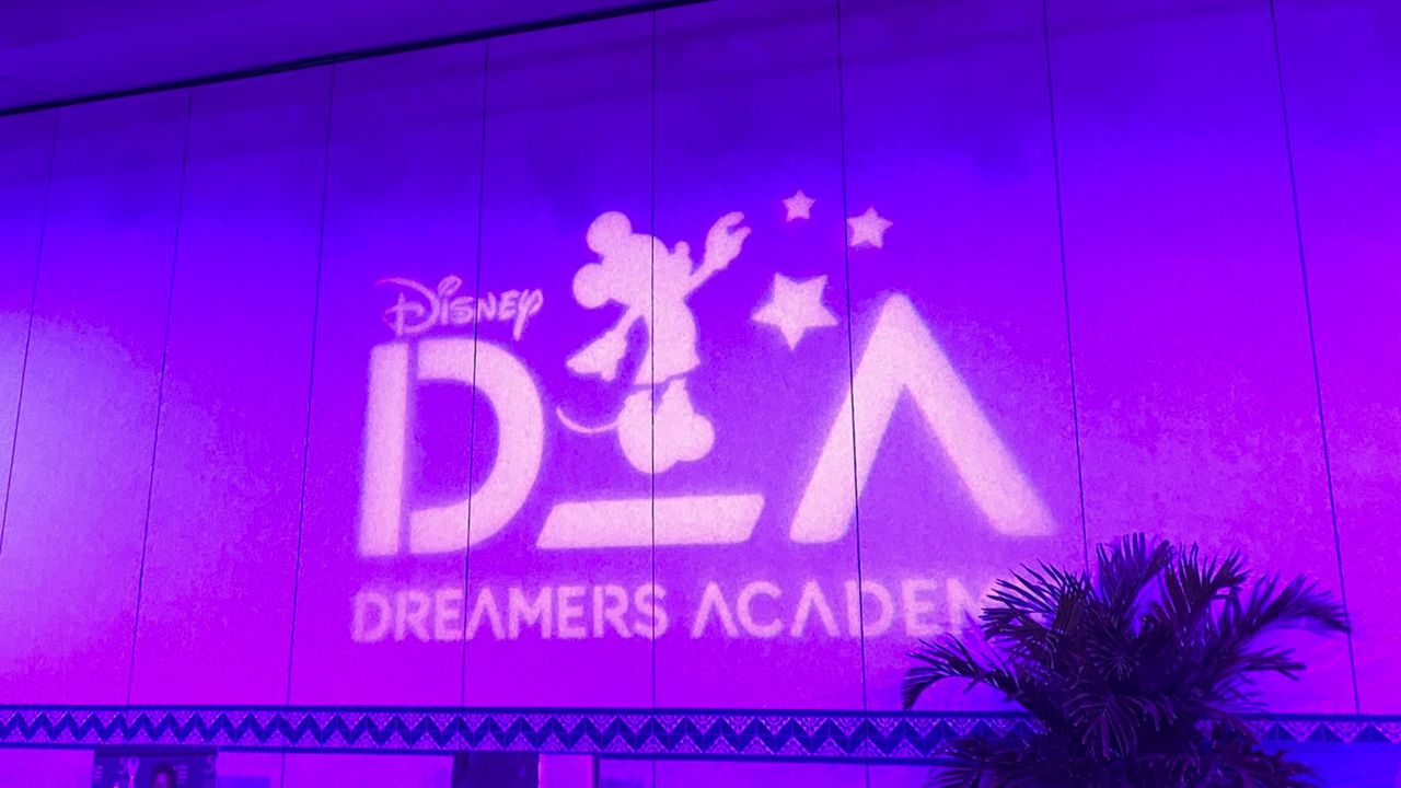 Disney Dreamers Academy held its welcome ceremony at Disney's Coronado Springs Resort on Thursday. (Spectrum News/Ashley Carter)