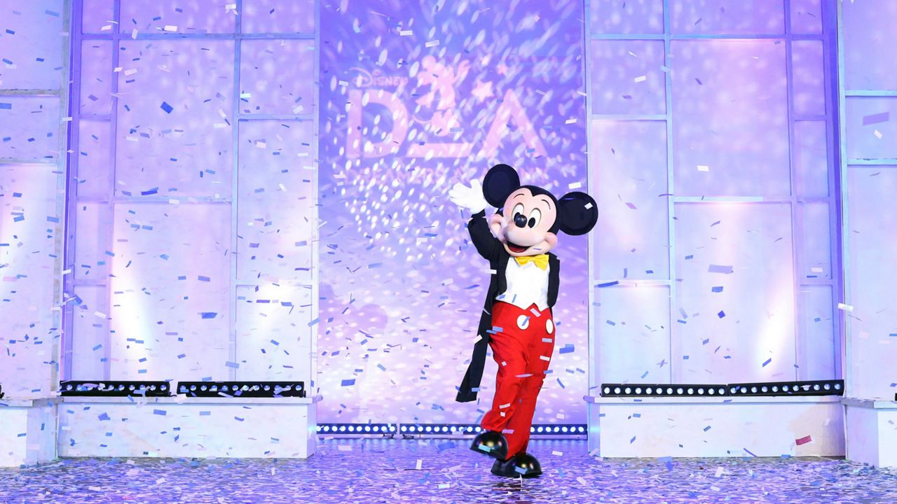 Mickey Mouse takes the stage during the Disney Dreamers Academy. (Photo: Disney/File)