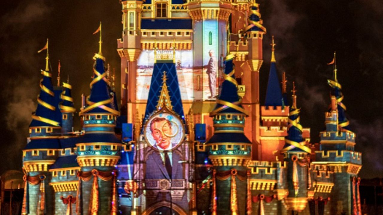 Disney has added Walt Disney and other nostalgic touches to Disney Enchantment, the nighttime fireworks show at Magic Kingdom. (Photo: Disney/Kent Phillips)