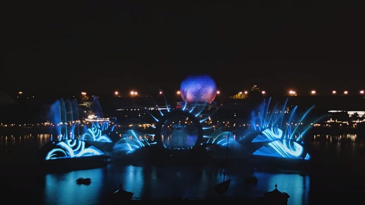 "Harmonious," the new nighttime spectacular at Epcot, will debut October 1. (Disney)