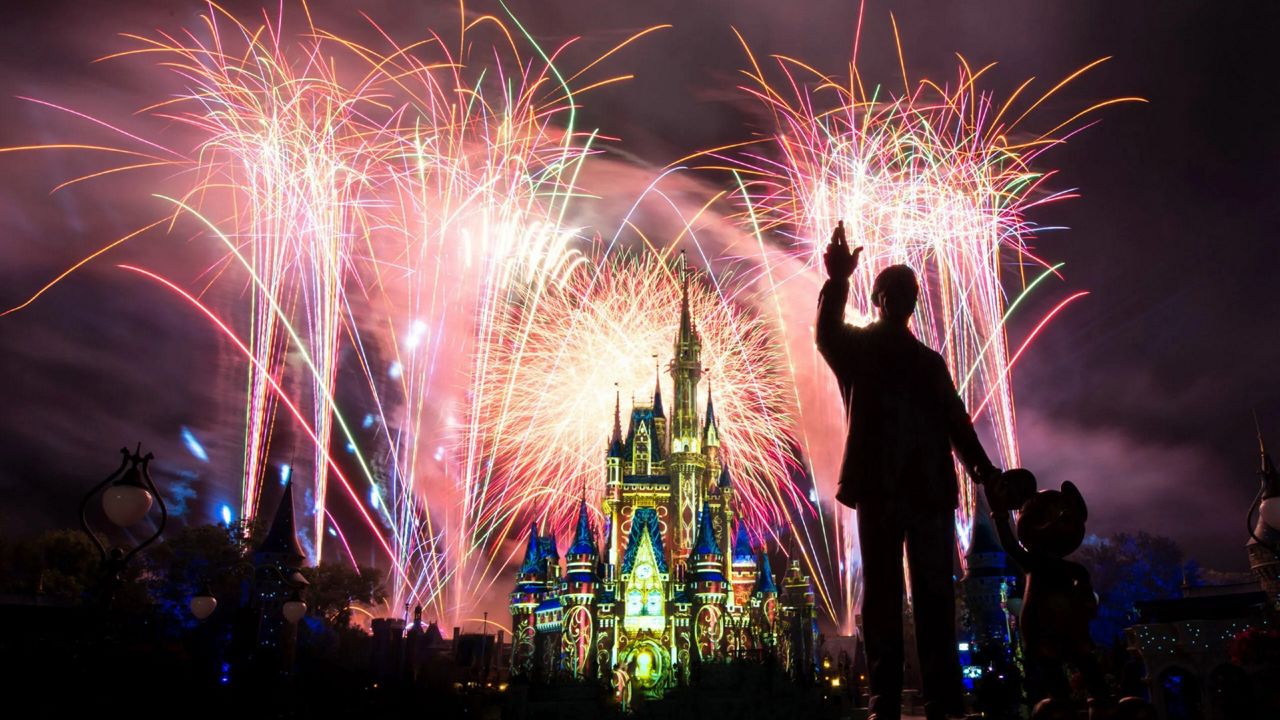 Disney's Happily Ever After fireworks at Magic Kingdom. (Disney)
