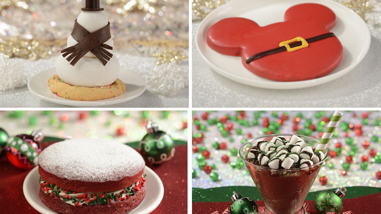 Disney World has revealed the food and beverage items coming to the resort for the holiday season. (Disney)