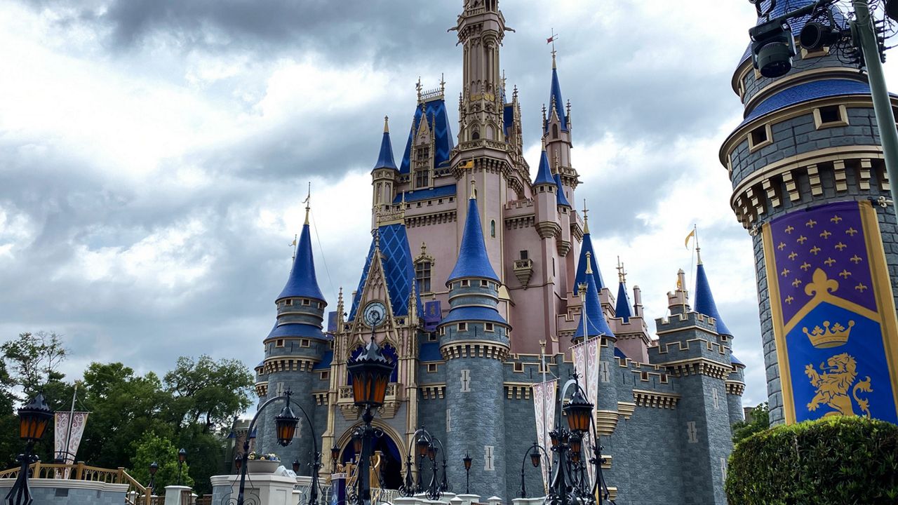 Cinderella Castle in Magic Kingdom at Walt Disney World Resort. (Spectrum News/Ashley Carter)